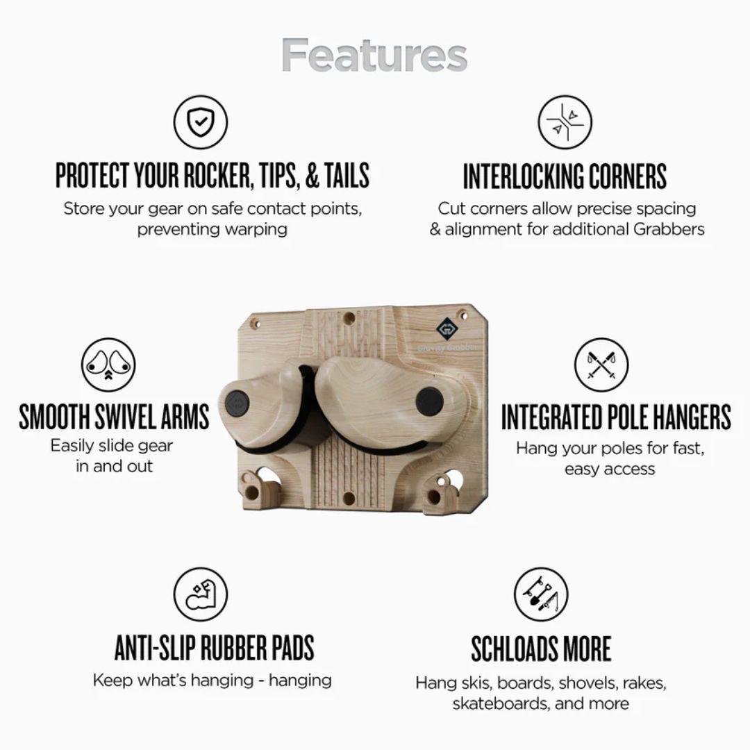 Gravity Grabber - 1 Pack - Light Wood